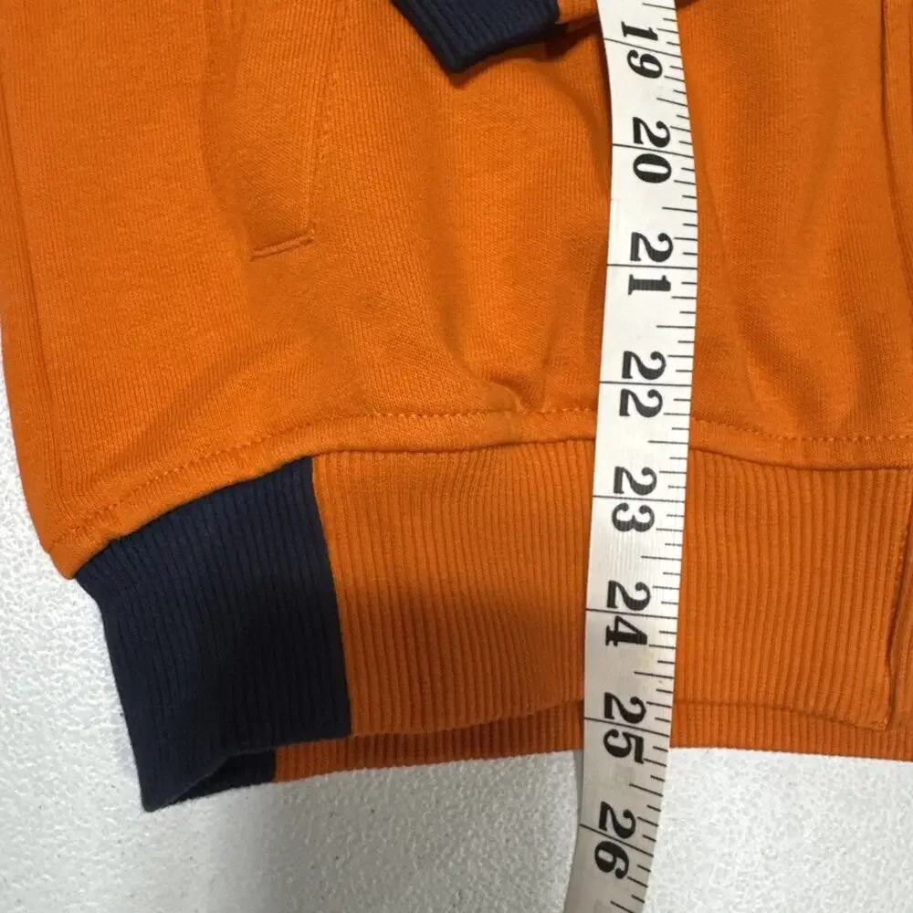 Champion Youth University of North Carolina Full Zip Jacket Orange Boys XL 13-14